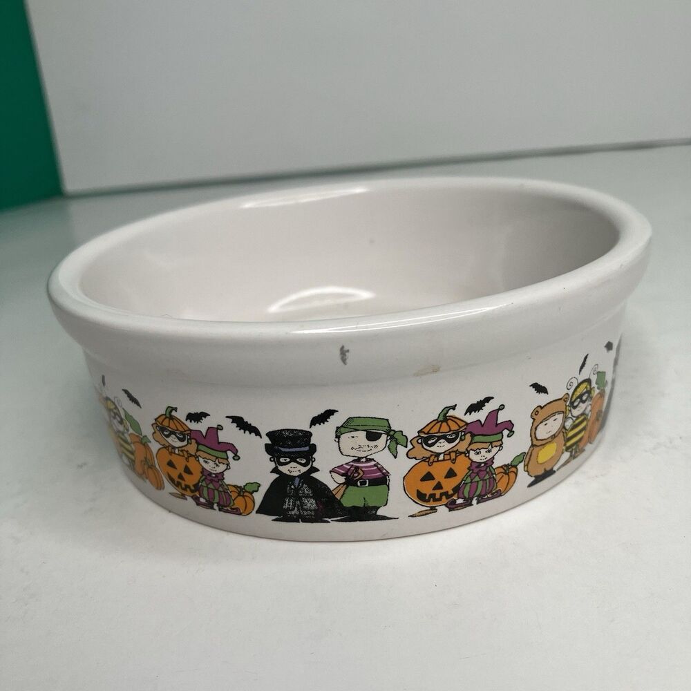 Vintage Goblins by Ursula Dodge for Signature 4” Stoneware Candy/Pet Bowl